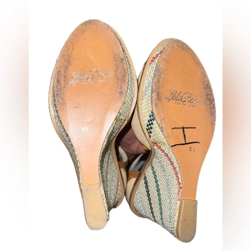 Lela Rose🦎for Payless Espadrille Wedge Sandals🌵